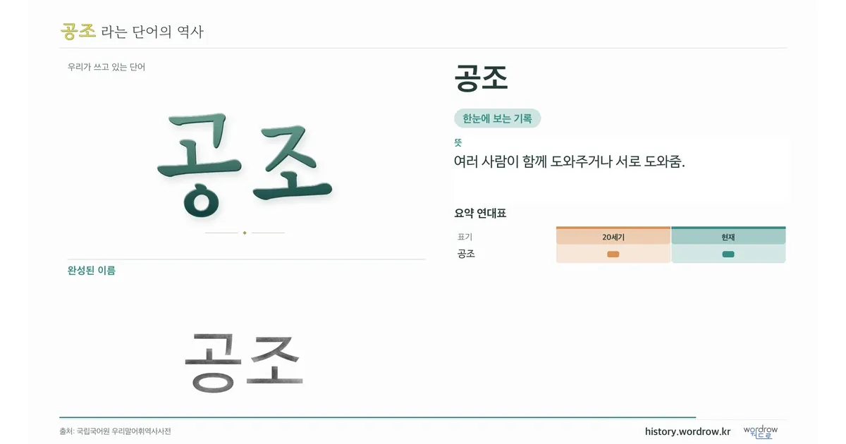 공조 대표 이미지