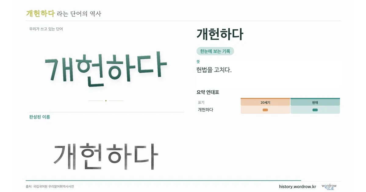 개헌하다 대표 이미지