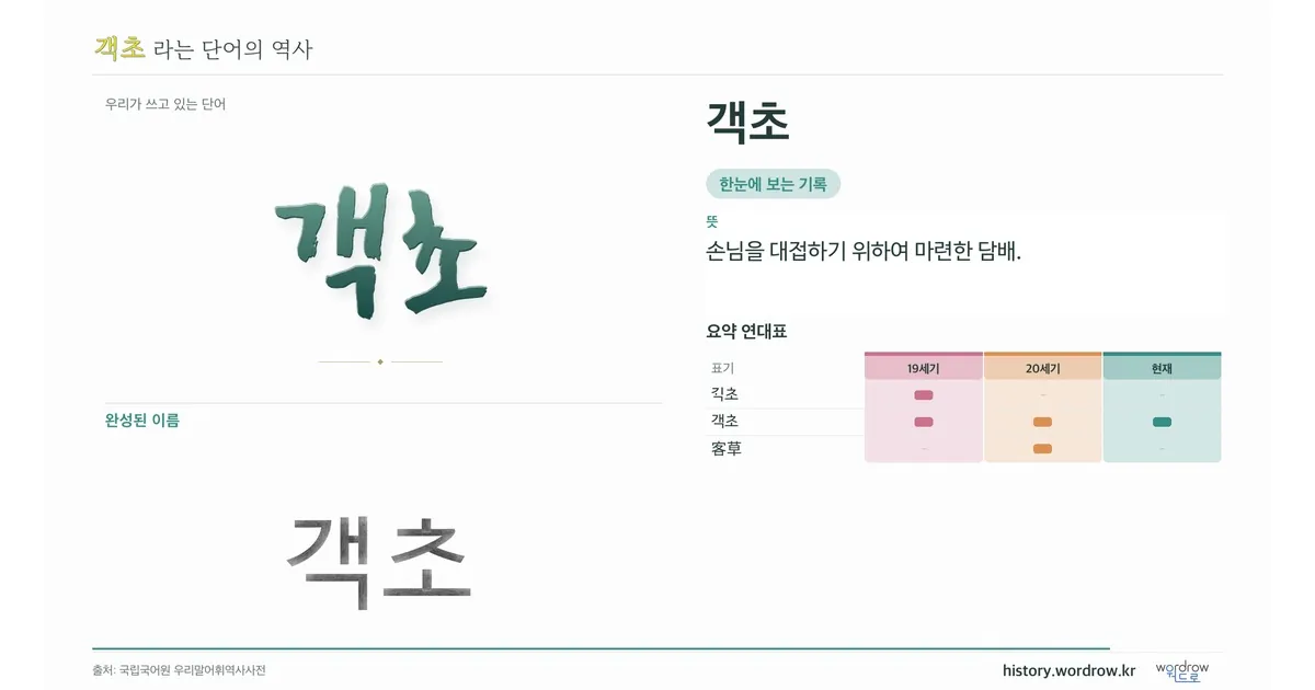 객초 대표 이미지