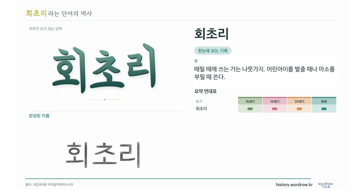 회초리 대표 이미지