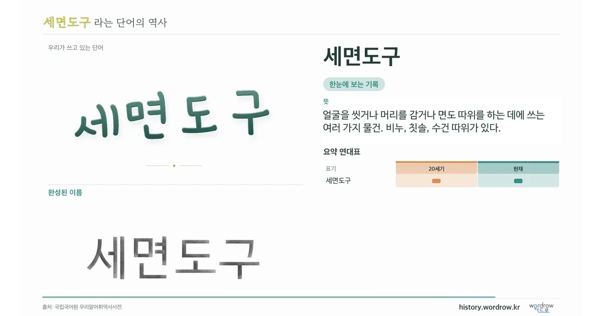 세면도구 대표 이미지