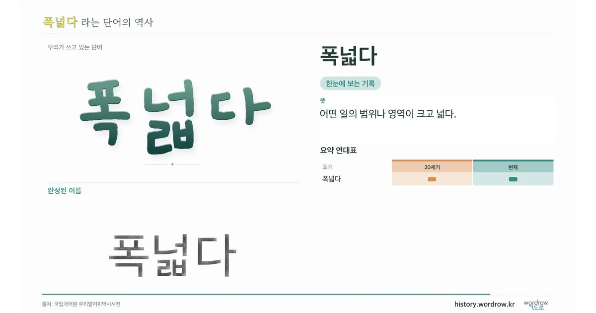 폭넓다 대표 이미지