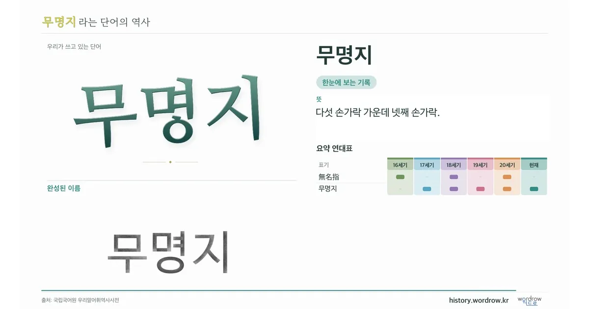 무명지 대표 이미지