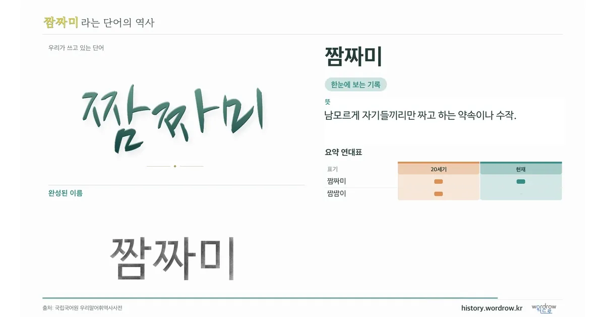 짬짜미 대표 이미지