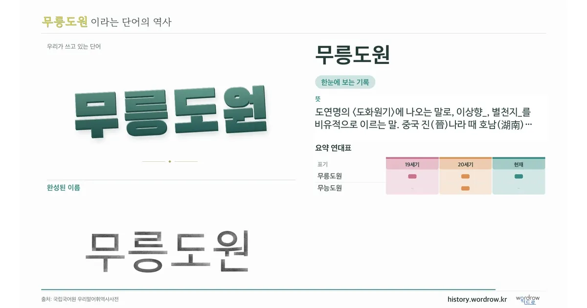 무릉도원 대표 이미지