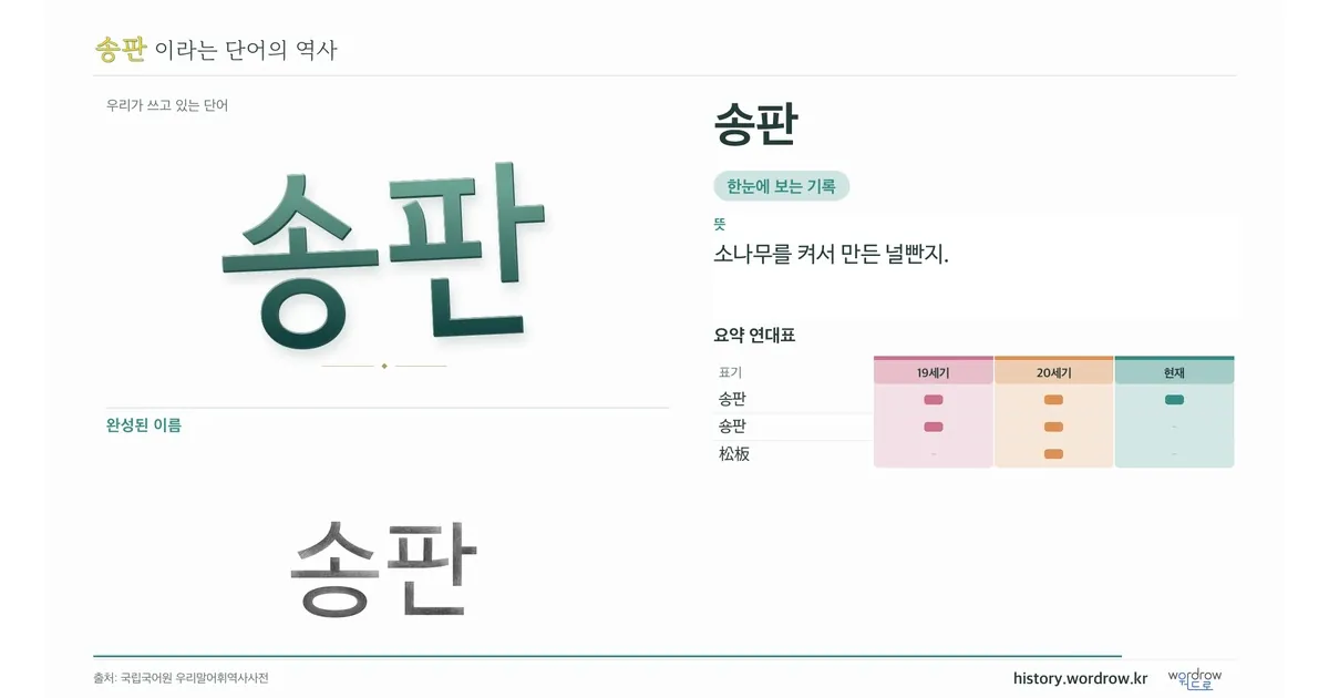 송판 대표 이미지