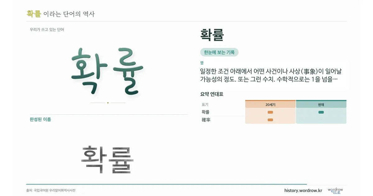 확률 대표 이미지