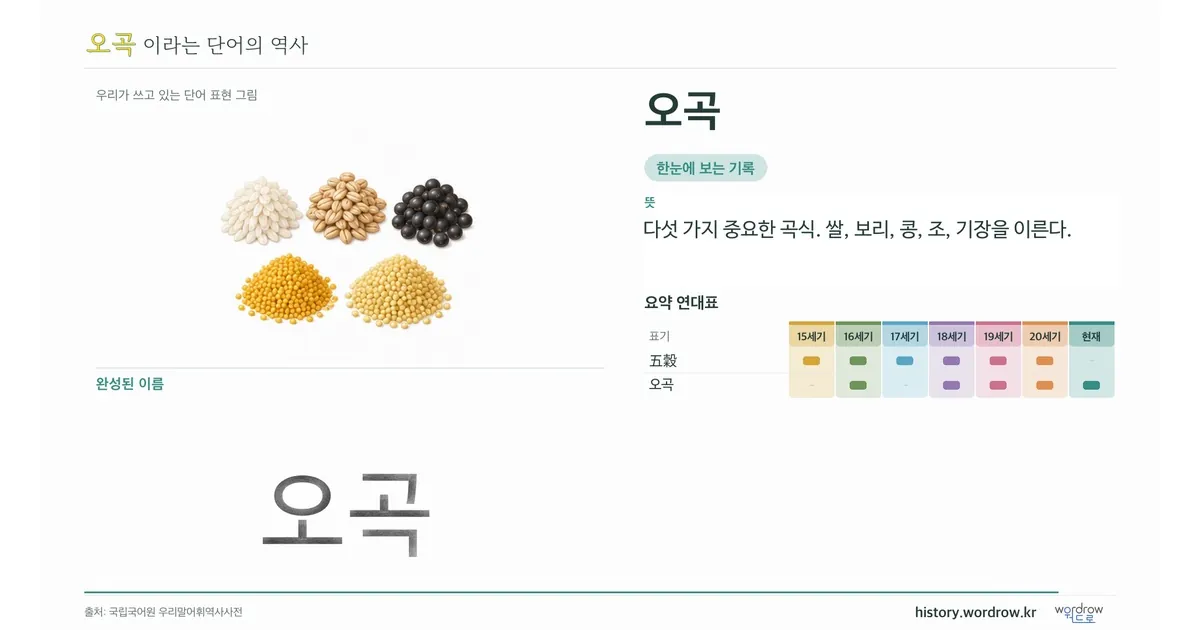 오곡 대표 이미지