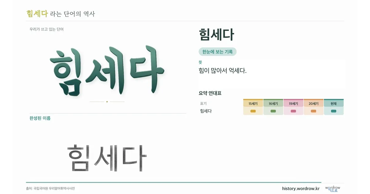 힘세다 대표 이미지