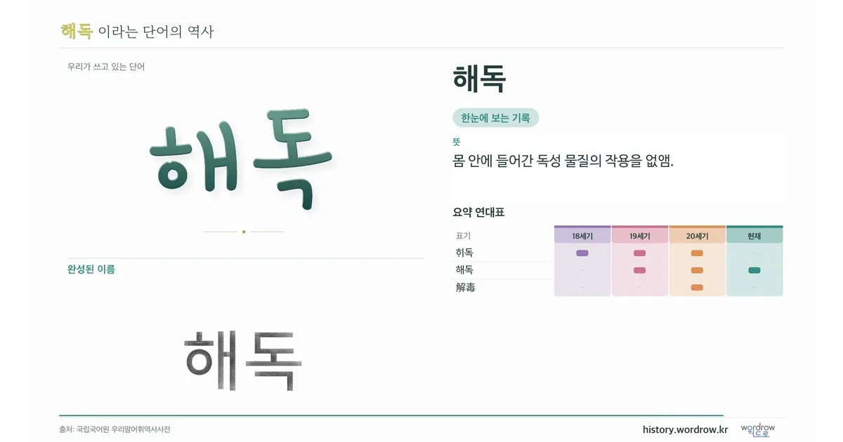 해독 대표 이미지