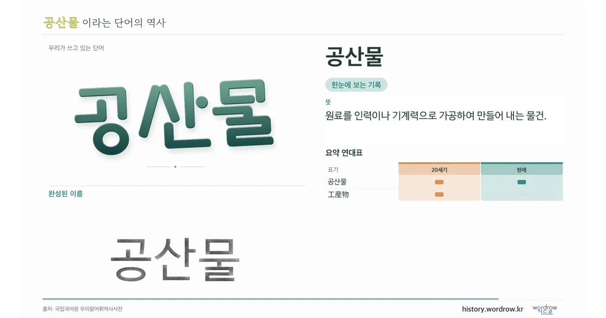 공산물 대표 이미지