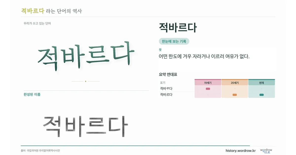 적바르다 대표 이미지