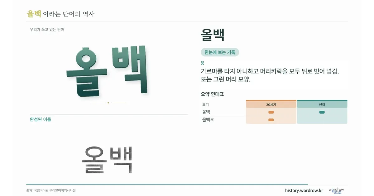 올백 대표 이미지