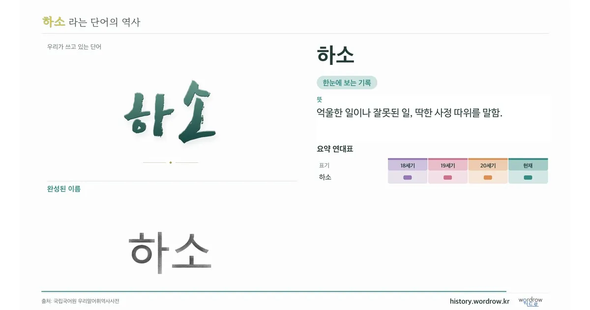 하소 대표 이미지
