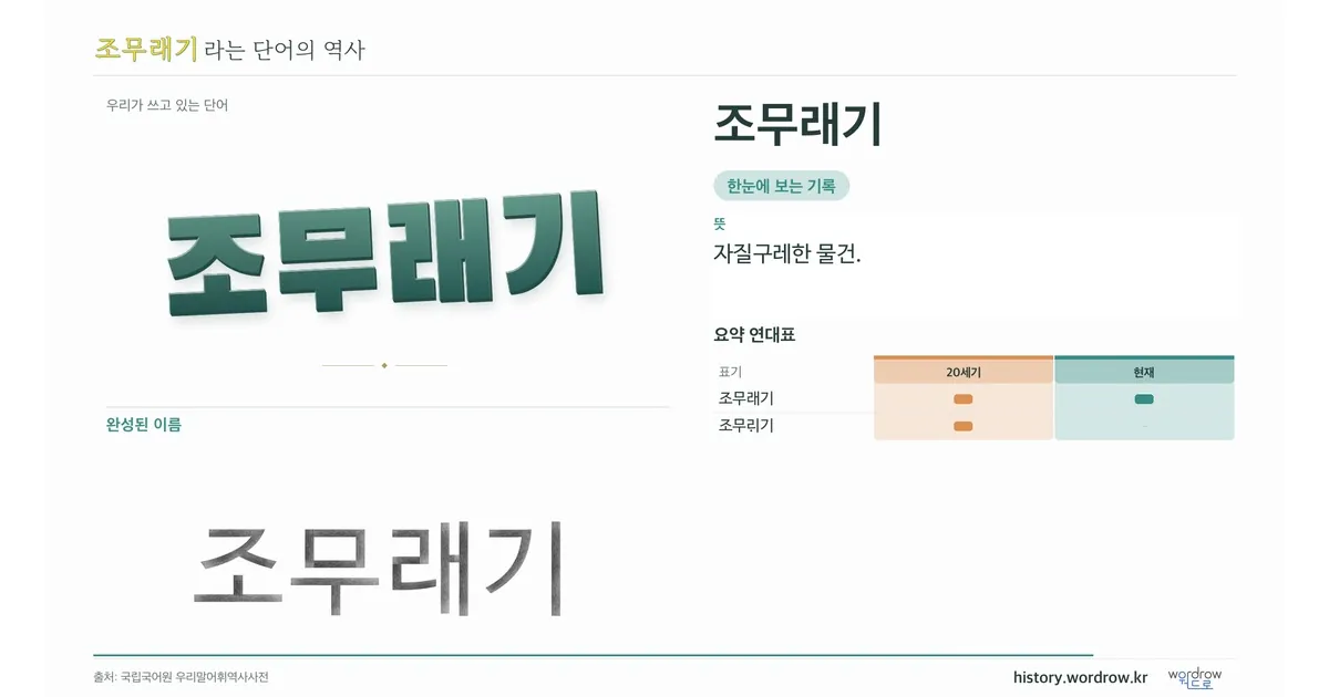 조무래기 대표 이미지