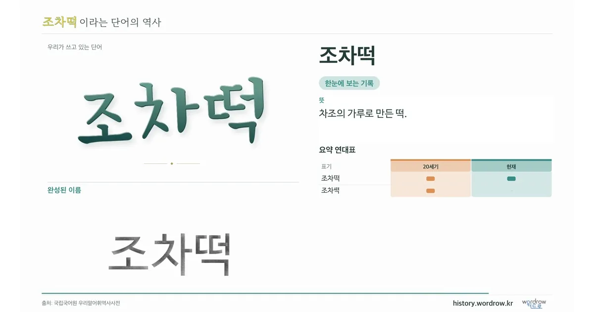 조차떡 대표 이미지