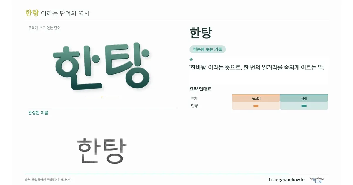 한탕 대표 이미지