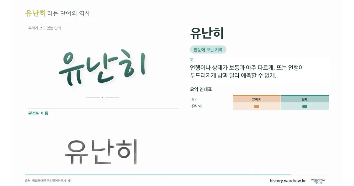 유난히 대표 이미지