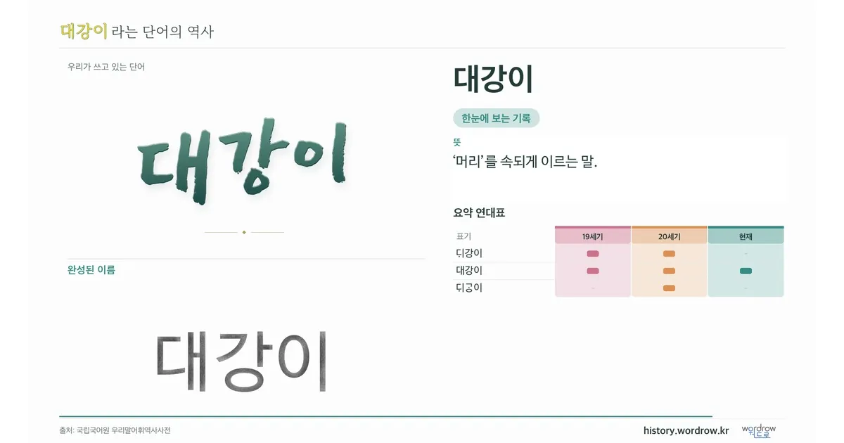 대강이 대표 이미지