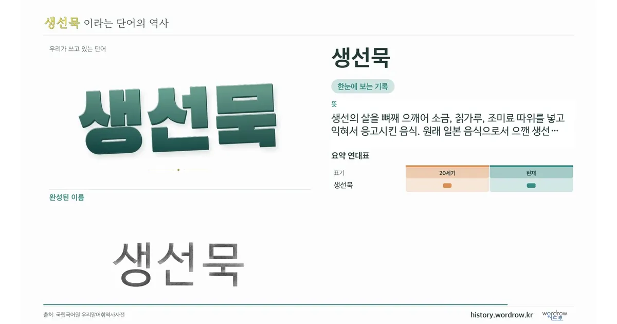생선묵 대표 이미지