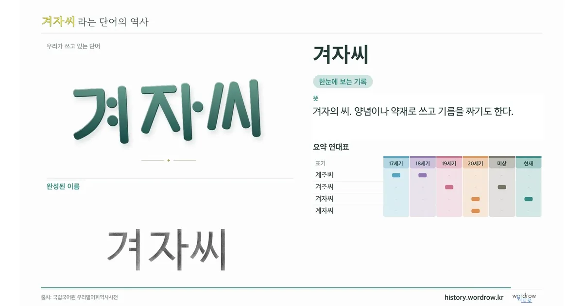겨자씨 대표 이미지