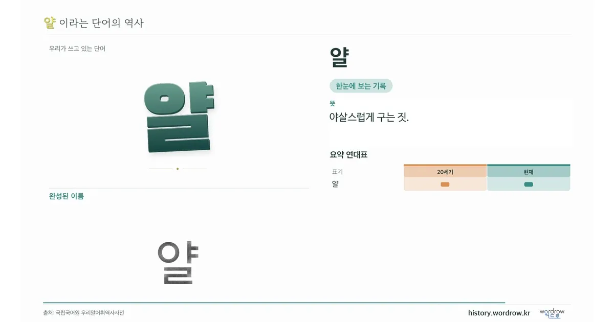 얄 대표 이미지