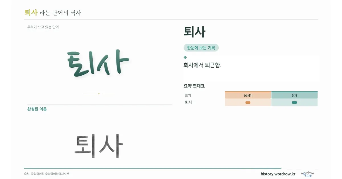 퇴사 대표 이미지