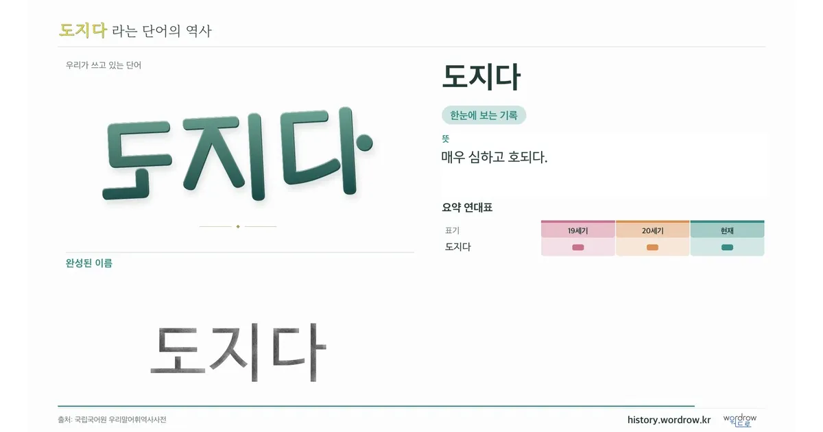 도지다 대표 이미지