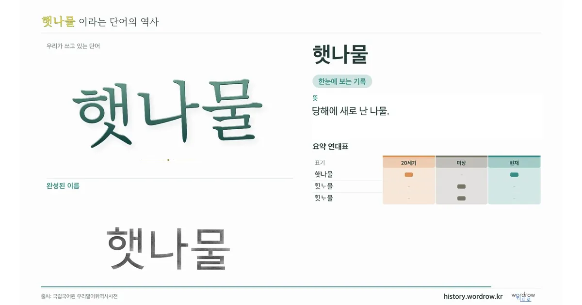 햇나물 대표 이미지