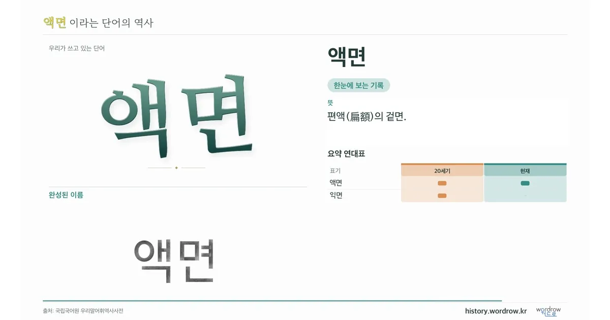 액면 대표 이미지