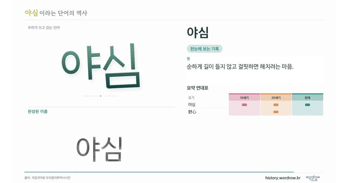 야심 대표 이미지