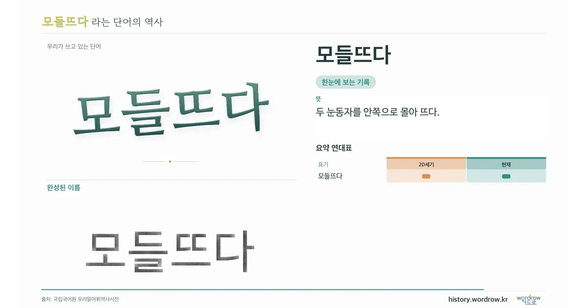 모들뜨다 대표 이미지