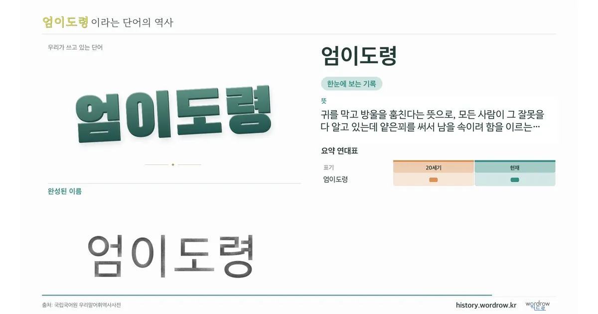 엄이도령 대표 이미지