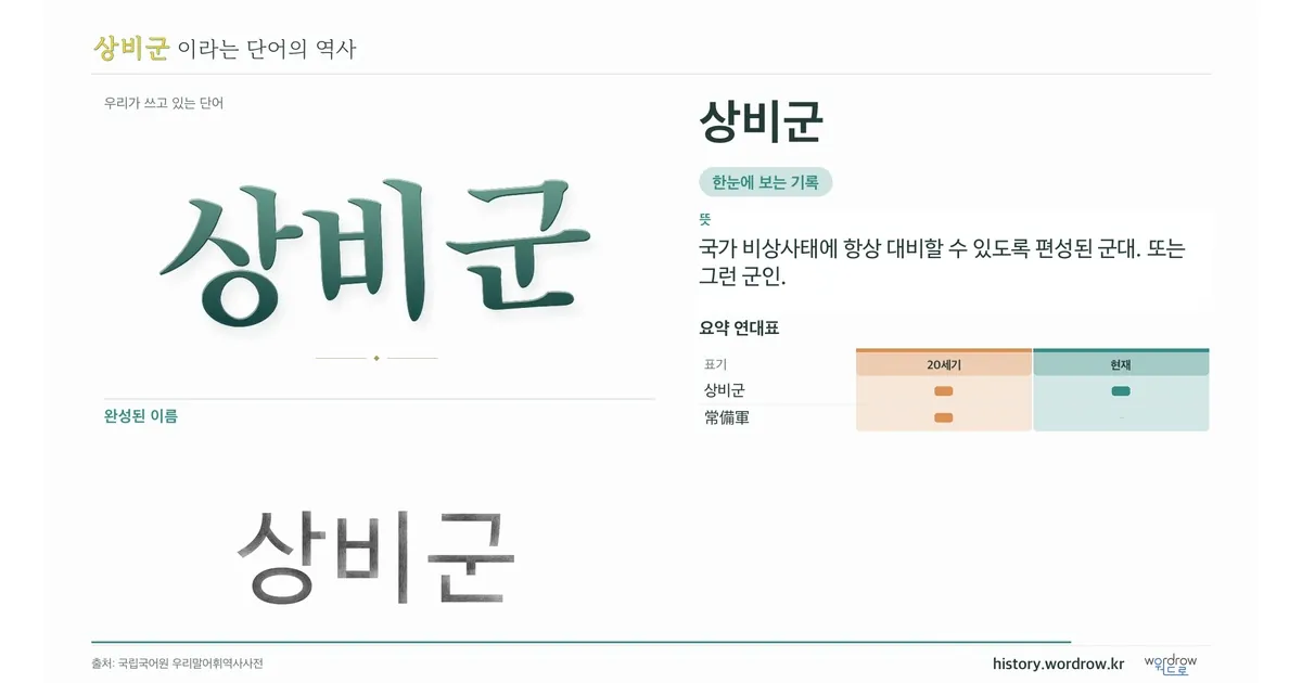 상비군 대표 이미지