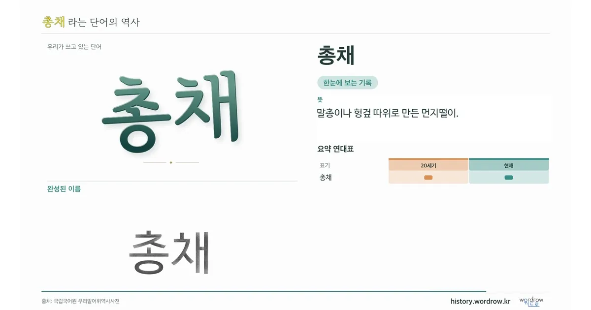 총채 대표 이미지